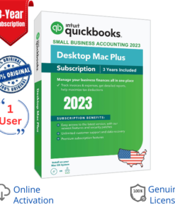 QuickBooks Desktop Mac Plus 2023