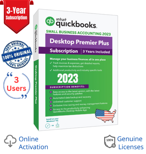 QuickBooks Desktop Premier Plus 2023