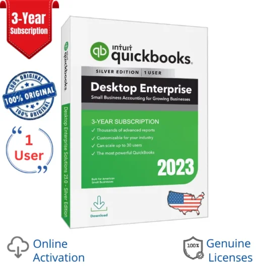 Quickbooks Desktop Enterprise 23.0 – Silver Edition